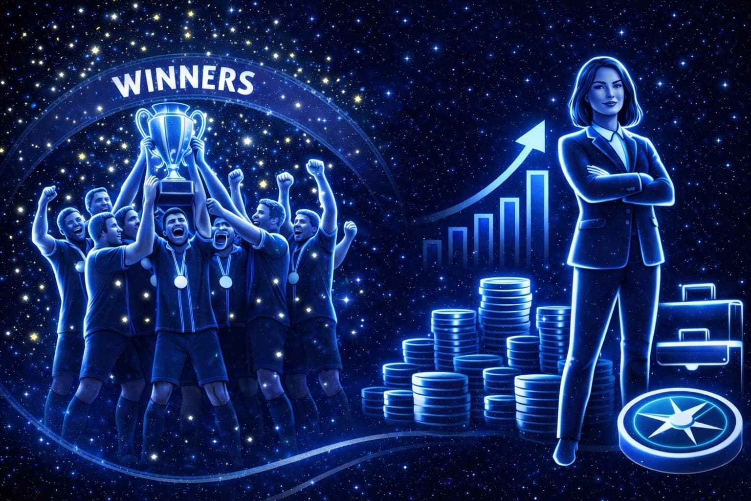 Menschen, die Optimierung suchen und Ziele erreichen wollen